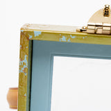 Louis Vuitton Monogram Vernis Bleeker Box Satchel (SHF-15742)