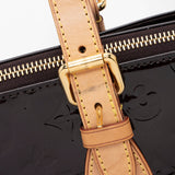 Louis Vuitton Monogram Vernis Rosewood Satchel (SHF-17844)
