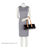 Louis Vuitton Monogram Vernis Rosewood Satchel (SHF-17844)