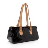 Louis Vuitton Monogram Vernis Rosewood Satchel (SHF-17844)