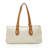 Louis Vuitton Monogram Vernis Rosewood Satchel (SHF-18028)