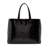 Louis Vuitton Monogram Vernis Wilshire MM Tote (SHF-16994)