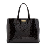 Louis Vuitton Monogram Vernis Wilshire MM Tote (SHF-16994)