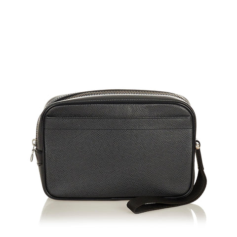 Louis Vuitton Taiga Kaluga Clutch Bag (SHG-26940)