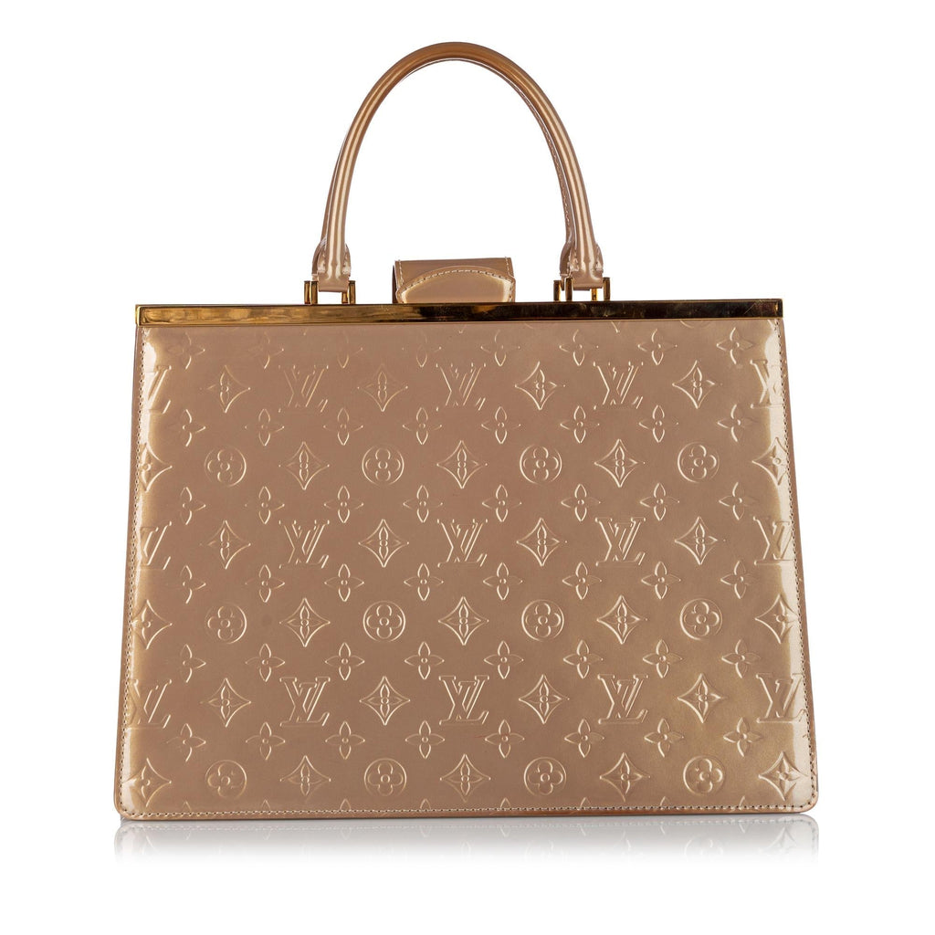 Louis Vuitton Vernis Amarante Deese GM (SHG-23887)
