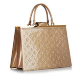 Louis Vuitton Vernis Amarante Deese GM (SHG-23887)