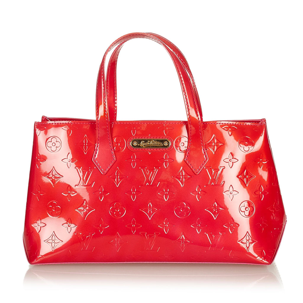 Louis Vuitton Vernis Wilshire PM (SHG-27114)