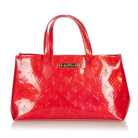 Louis Vuitton Vernis Wilshire PM (SHG-27114)