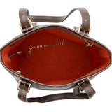 Louis Vuitton Vintage Damier Ebene Marais Bucket Tote (SHF-16670)