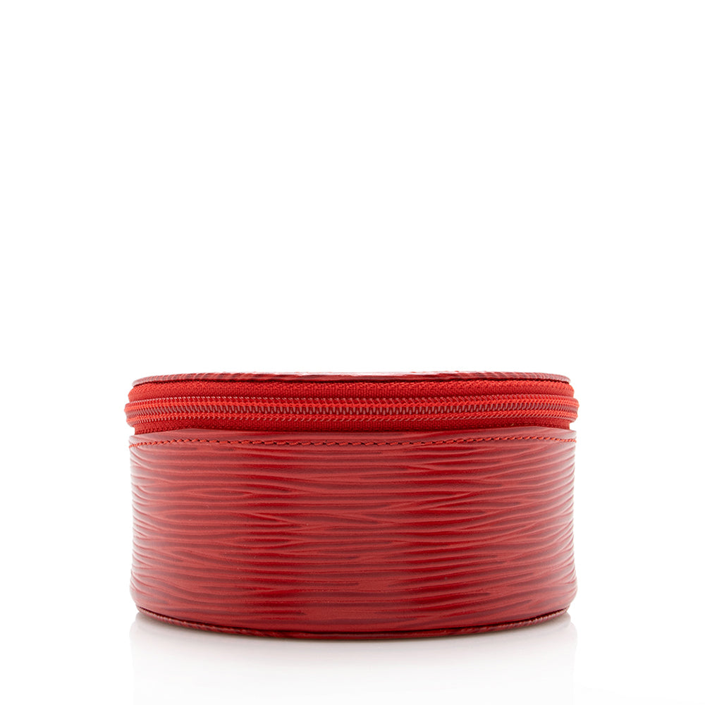 Louis Vuitton Vintage Epi Leather Bijoux PM Jewelry Case (SHF-16952)