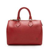 Louis Vuitton Vintage Epi Leather Speedy 25 Satchel (SHF-16344)