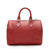 Louis Vuitton Vintage Epi Leather Speedy 25 Satchel (SHF-16344)