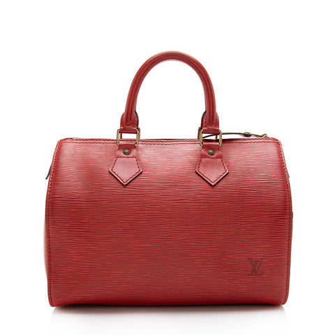 Louis Vuitton Vintage Epi Leather Speedy 25 Satchel (SHF-16344)