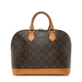 Louis Vuitton Vintage Monogram Canvas Alma PM Satchel (SHF-14614)