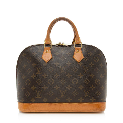 Louis Vuitton Vintage Monogram Canvas Alma PM Satchel (SHF-14614)