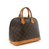 Louis Vuitton Vintage Monogram Canvas Alma PM Satchel (SHF-14614)