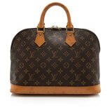 Louis Vuitton Vintage Monogram Canvas Alma PM Satchel (SHF-15957)