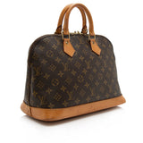 Louis Vuitton Vintage Monogram Canvas Alma PM Satchel (SHF-15957)
