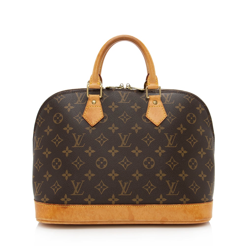 Louis Vuitton Vintage Monogram Canvas Alma PM Satchel (SHF-16379)