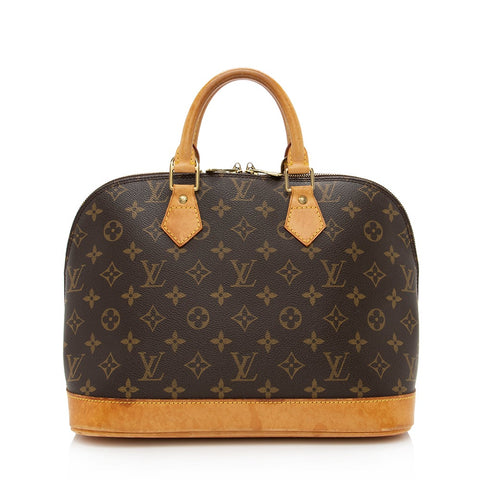 Louis Vuitton Vintage Monogram Canvas Alma PM Satchel (SHF-16379)