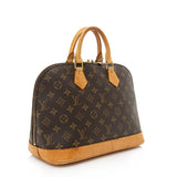 Louis Vuitton Vintage Monogram Canvas Alma PM Satchel (SHF-16379)
