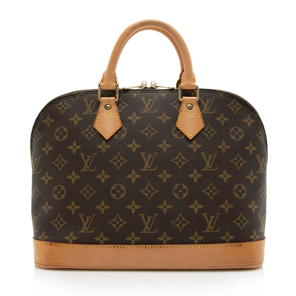Louis Vuitton Vintage Monogram Canvas Alma PM Satchel (SHF-16731)