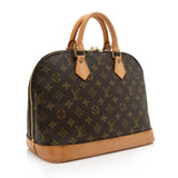 Louis Vuitton Vintage Monogram Canvas Alma PM Satchel (SHF-16731)
