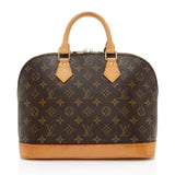 Louis Vuitton Vintage Monogram Canvas Alma PM Satchel (SHF-16875)