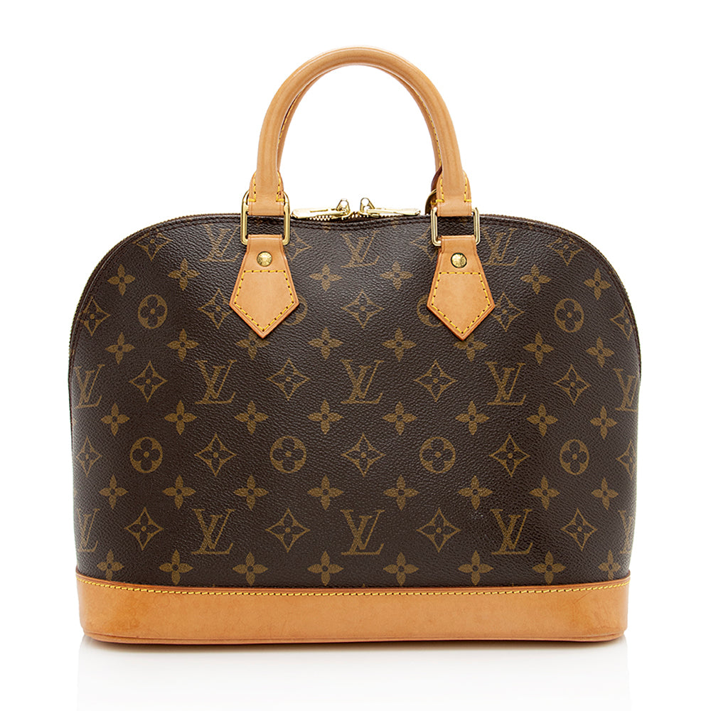 Louis Vuitton Vintage Monogram Canvas Alma PM Satchel (SHF-16875)