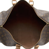 Louis Vuitton Vintage Monogram Canvas Bandouliere Keepall 50 Duffel Bag (SHF-17038)