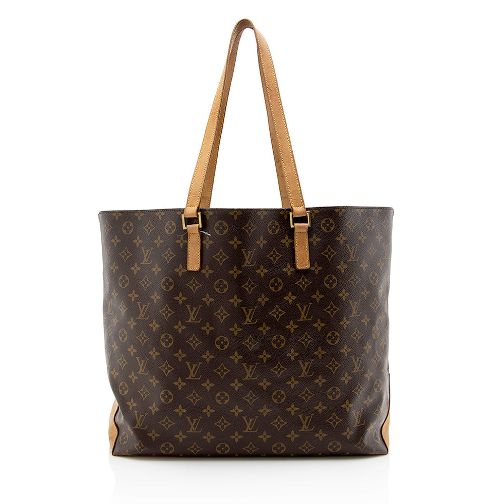 Louis Vuitton Vintage Monogram Canvas Cabas Alto Tote (SHF-15670)