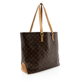 Louis Vuitton Vintage Monogram Canvas Cabas Alto Tote (SHF-15670)
