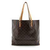 Louis Vuitton Vintage Monogram Canvas Cabas Alto Tote (SHF-16260)