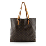 Louis Vuitton Vintage Monogram Canvas Cabas Alto Tote (SHF-16260)