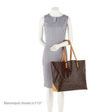 Louis Vuitton Vintage Monogram Canvas Cabas Alto Tote (SHF-16260)