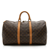 Louis Vuitton Vintage Monogram Canvas Keepall 50 Duffel Bag (SHF-16752)