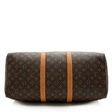 Louis Vuitton Vintage Monogram Canvas Keepall 50 Duffel Bag (SHF-16752)
