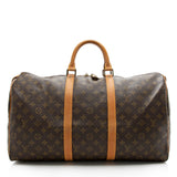 Louis Vuitton Vintage Monogram Canvas Keepall 50 Duffel Bag (SHF-16752)