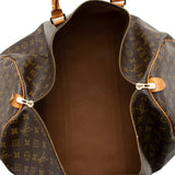 Louis Vuitton Vintage Monogram Canvas Keepall 55 Duffel Bag (SHF-16747)
