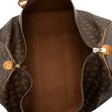 Louis Vuitton Vintage Monogram Canvas Keepall 60 Duffel Bag (SHF-16748)