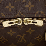 Louis Vuitton Vintage Monogram Canvas Keepall Bandouliere 55 Duffel Bag (SHF-16864)