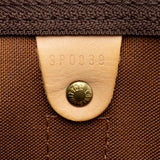 Louis Vuitton Vintage Monogram Canvas Keepall Bandouliere 55 Duffel Bag (SHF-17039)