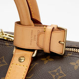 Louis Vuitton Vintage Monogram Canvas Keepall Bandouliere 55 Duffel Bag (SHF-17039)