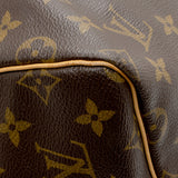 Louis Vuitton Vintage Monogram Canvas Keepall Bandouliere 55 Duffel Bag (SHF-17039)