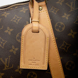 Louis Vuitton Vintage Monogram Canvas Keepall Bandouliere 55 Duffel Bag (SHF-17039)