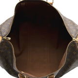 Louis Vuitton Vintage Monogram Canvas Keepall Bandouliere 55 Duffel Bag (SHF-17039)