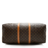 Louis Vuitton Vintage Monogram Canvas Keepall Bandouliere 60 Duffel Bag (SHF-16749)