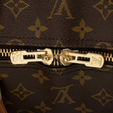 Louis Vuitton Vintage Monogram Canvas Keepall Bandouliere 60 Duffel Bag (SHF-16749)