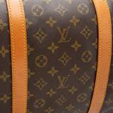 Louis Vuitton Vintage Monogram Canvas Keepall Bandouliere 60 Duffel Bag (SHF-16749)