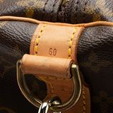 Louis Vuitton Vintage Monogram Canvas Keepall Bandouliere 60 Duffel Bag (SHF-16749)